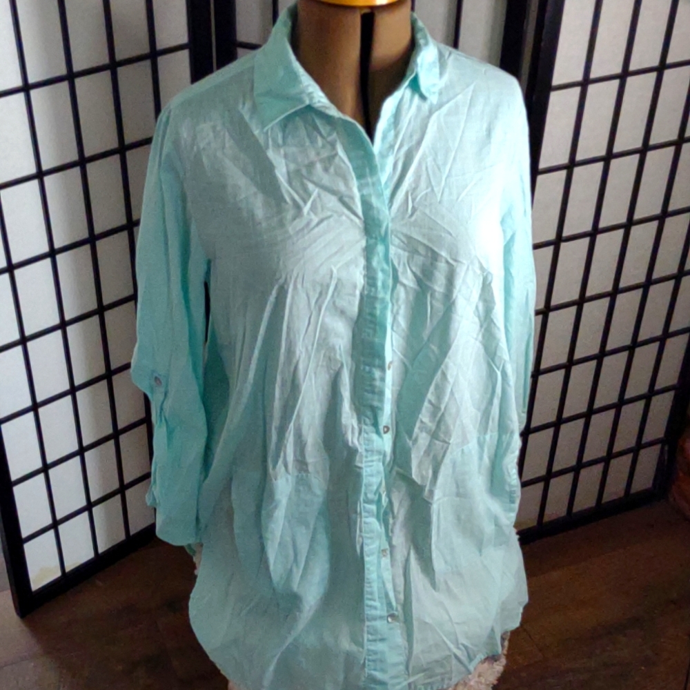 #27. Swim cover Aqua 💙 Blue w/pockets